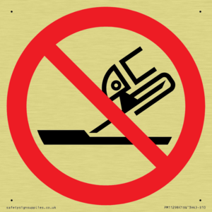 Prohibition: Do not use for face grinding